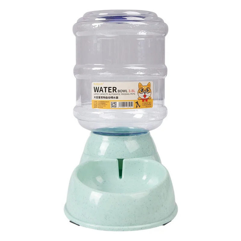 Comedouro e Bebedouro Automático para Pets - Alimentação e Hidratação Prática para Cães e Gatos | Capacidade Dupla