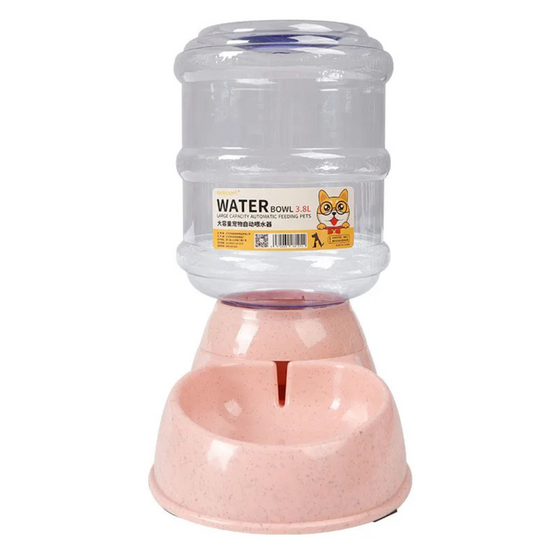 Comedouro e Bebedouro Automático para Pets - Alimentação e Hidratação Prática para Cães e Gatos | Capacidade Dupla