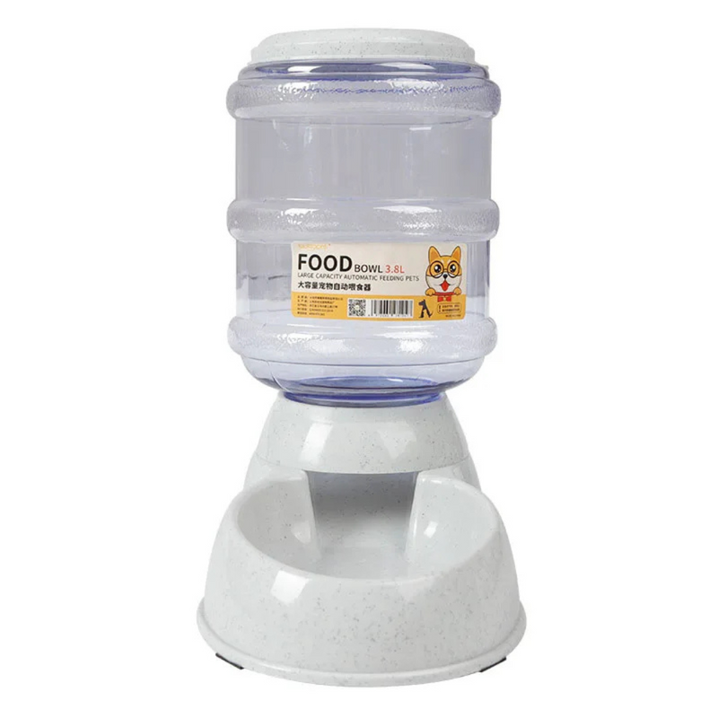 Comedouro e Bebedouro Automático para Pets - Alimentação e Hidratação Prática para Cães e Gatos | Capacidade Dupla
