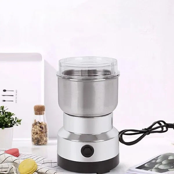 Moedor e Triturador Elétrico de Grãos - Eficiente, Compacto e Versátil para Café, Especiarias e Mais