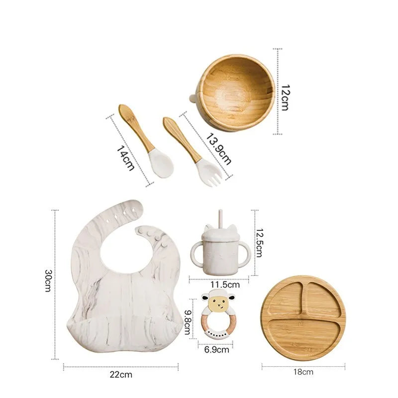 Kit Bambu Básico para Introdução Alimentar