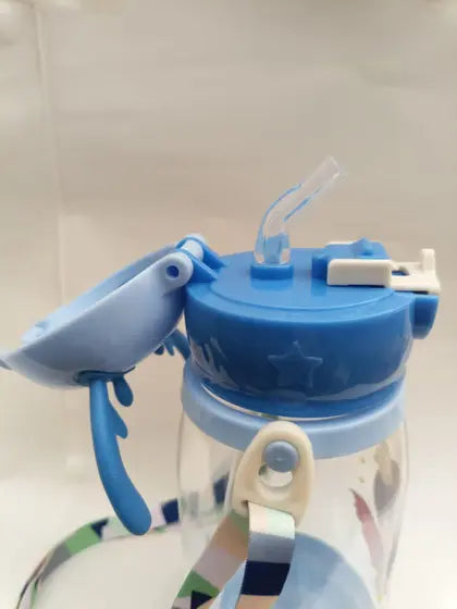 Garrafa Infantil Portátil com Desenho e Alça