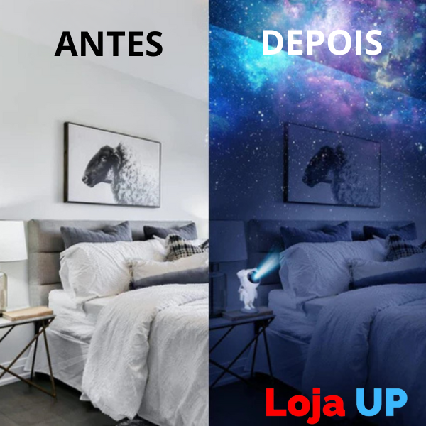 Mini Projetor de Astronauta