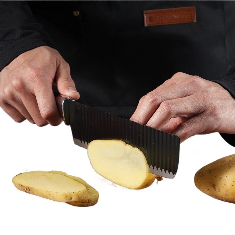 Conjunto Jogo de Facas do Chef Profissional 6 Peças - Preto Premium