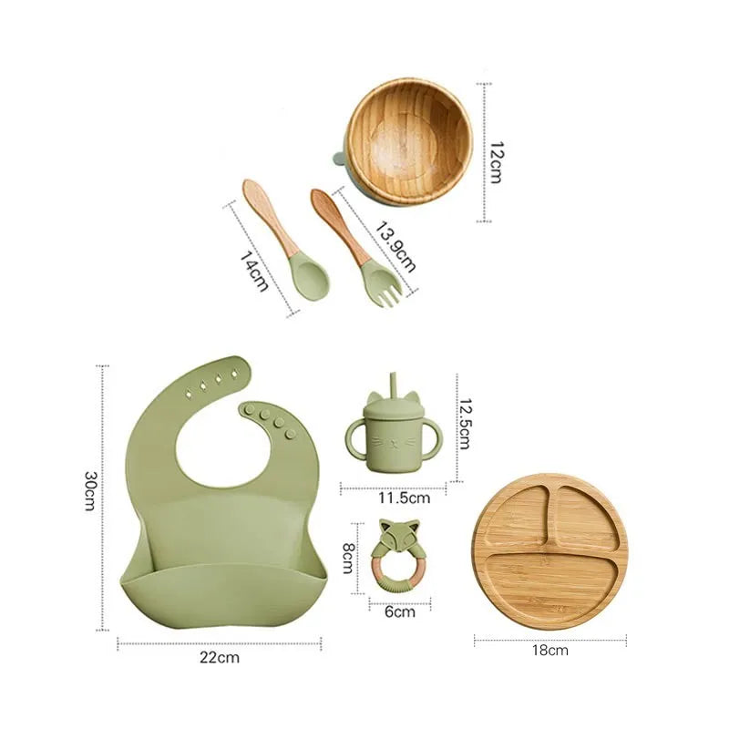 Kit Bambu Básico para Introdução Alimentar