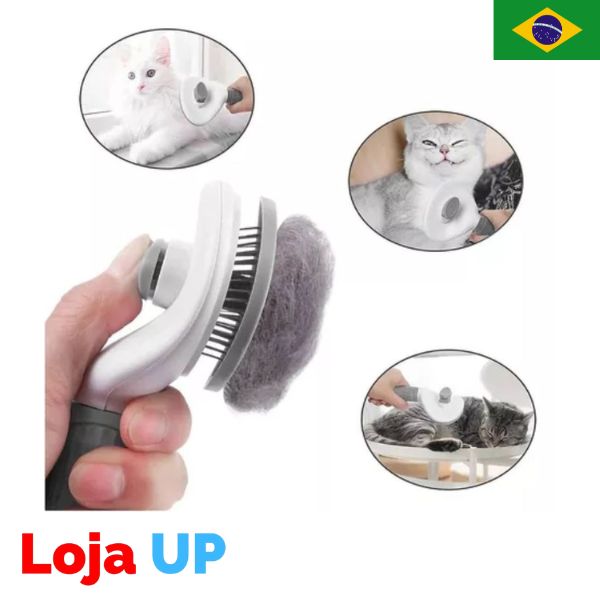 Escova Removedora de Pelos com Massagem